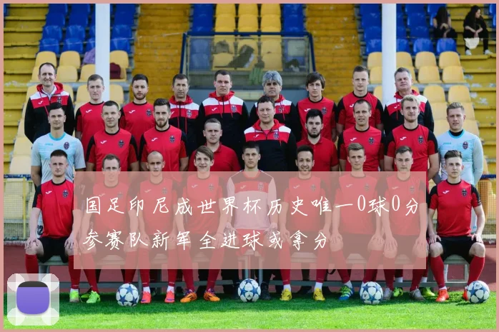 国足印尼成世界杯历史唯一0球0分参赛队新军全进球或拿分